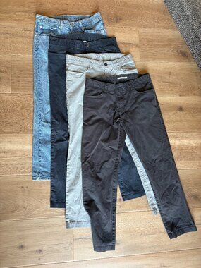 Slim Fit Pants Bundle 32 x 30